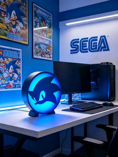 Sonic light box - sonic, sega