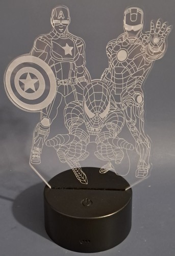 Avengers iron man led night - avengers,