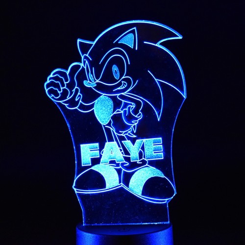 Sonic night light - sonic,