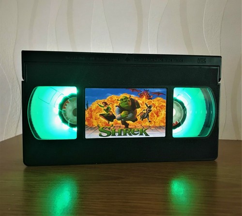 Shrek disney vhs night light - night,