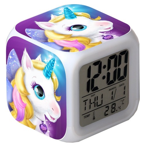 Cartoon anime unicorn - anime, 7-color