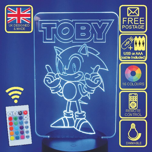 Personalised sonic the - personalised,